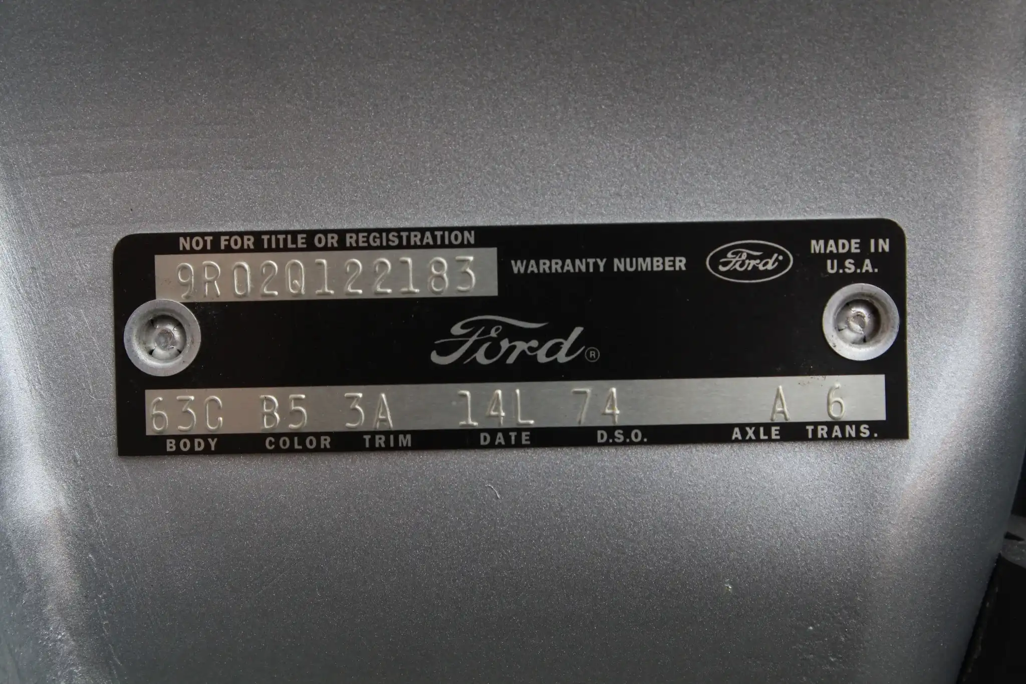1969 Ford Mustang Mach 1 428 Cobra Jet 4-Speed - Image 17