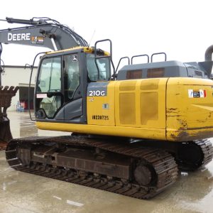2018 John Deere 210G LC Excavator AC Cab Aux Hydraulic Thumb Trackhoe