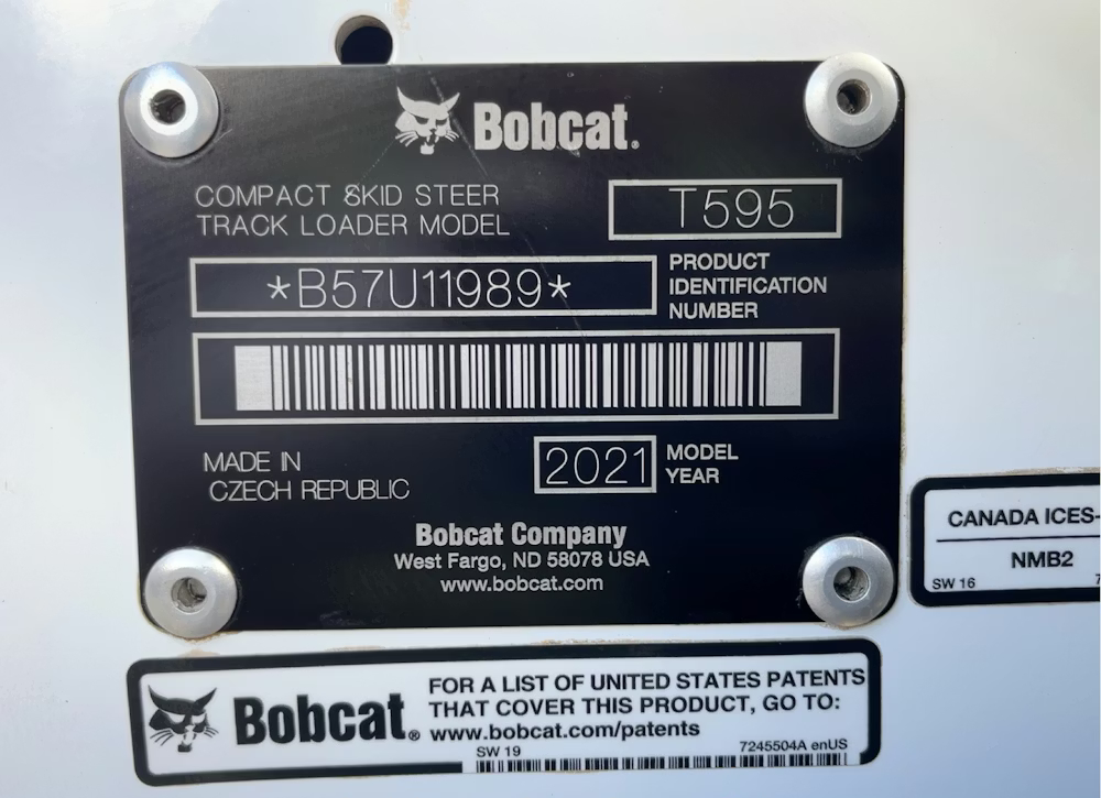 2021 Bobcat T595 - Image 3