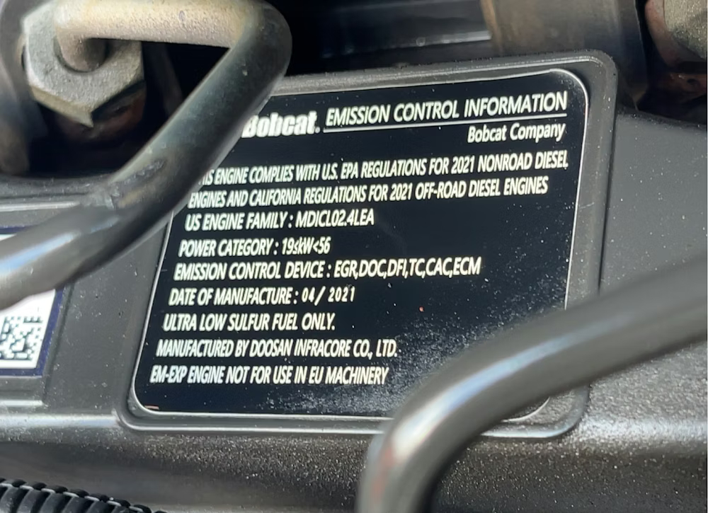 2021 Bobcat T595 - Image 9